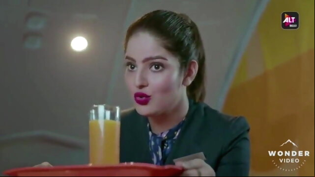 asian Indian Air Hostess has sex with Bollywood Actress babe